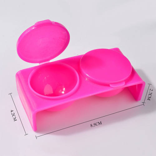The Nail Art - Double Manicure Liquid Plastic Cup - pink