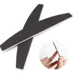 The Nail Art - Black Filer Half Moon