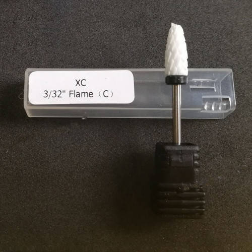 The Nail Art - Electric Nail Drinding Head Drill Bit/set 3/32 Flame XC
