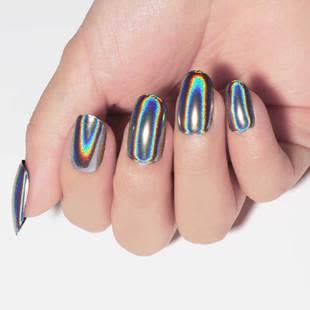 The Nail Art - Holographic Powder 2g with 2 brush
