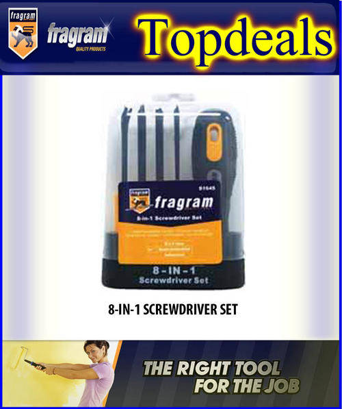 8-IN-1 SCREWDRIVER SET -hand tool
