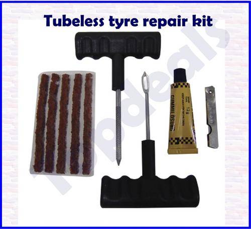 Tubeless tyre repair kit