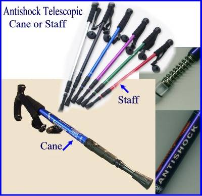 New in SA...Aluminum Telescopic Lightweight Walking stick or staff