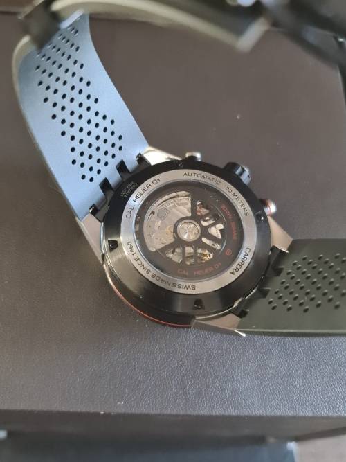 TAG HEUER CARRERA CALIBER HEUER 01 SKELETON 45MM MENS WATCH