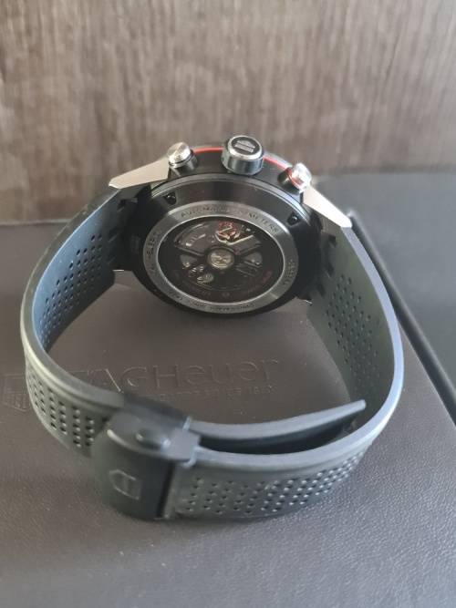 TAG HEUER CARRERA CALIBER HEUER 01 SKELETON 45MM MENS WATCH
