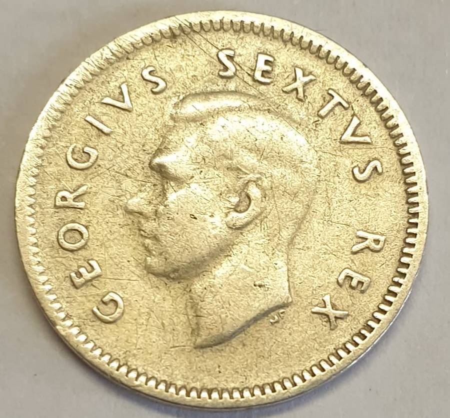 1950 Silver Threepence as per images!!!