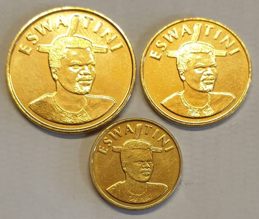 Swaziland Coins x 3 as per images !!!Bid is for the 3 coins !!!!