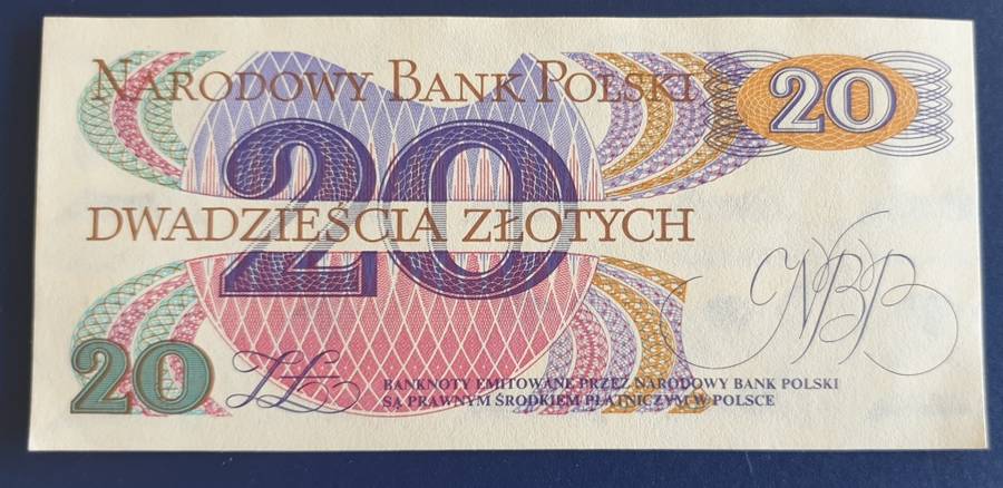 Poland 20 Zlotys as per images !!!