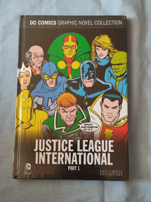 DC EAGLEMOSS HARD COVER COMIC VOLUME #70 JUSTICE LEAGUE INTERNATIONAL PART 1 (NM)
