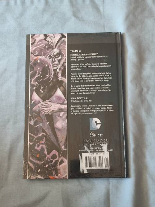 DC EAGLEMOSS HARD COVER COMIC VOLUME #66 SUPERMAN/BATMAN WORLD`S FINEST (NM)