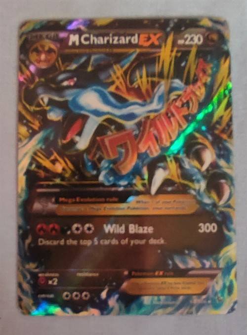 Mega M Charizard EX 69/106 Holo Foil XY Flashfire 2014