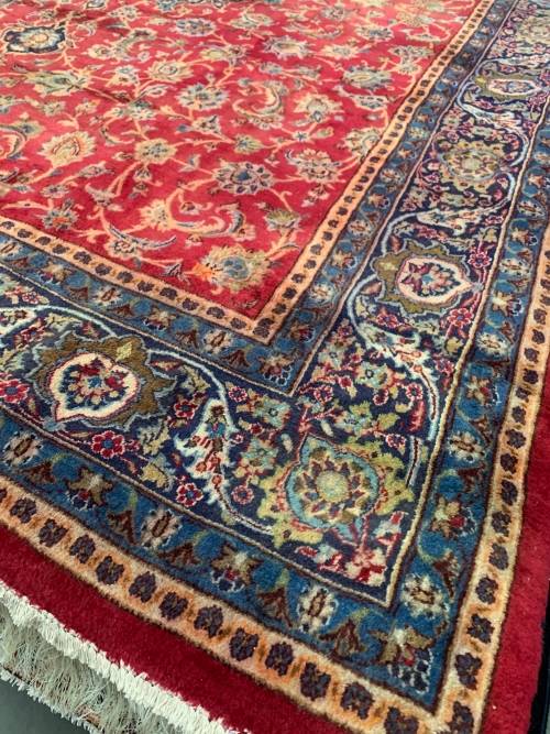 Old Persian Carpet Hand Knotted Size: 3.85 X 2.94 Meter No: 294
