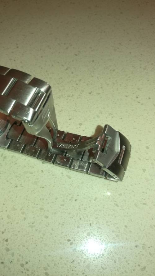 ### Swiss made with precision Tag Heuer Kirium Gents White/pearl Dial watch pre owned ###