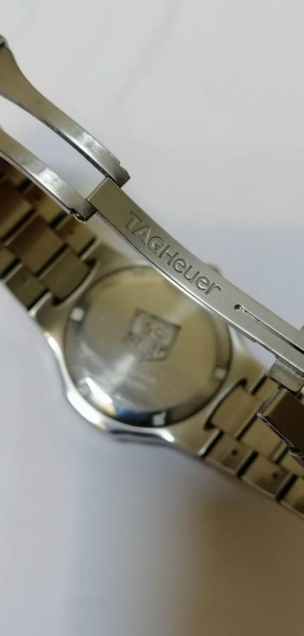 ### Tag Heuer - Kirium - Model WL111G-0 Grey Dial brushed steel Swiss made Gents watch pre owned ###