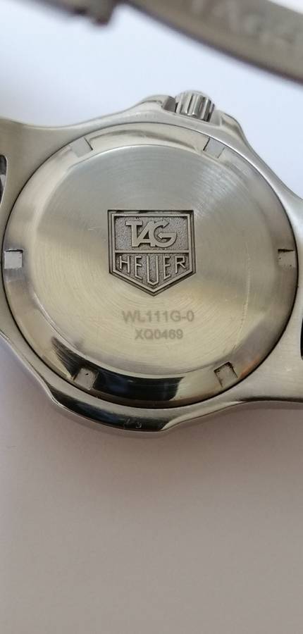 ### Tag Heuer - Kirium - Model WL111G-0 Grey Dial brushed steel Swiss made Gents watch pre owned ###