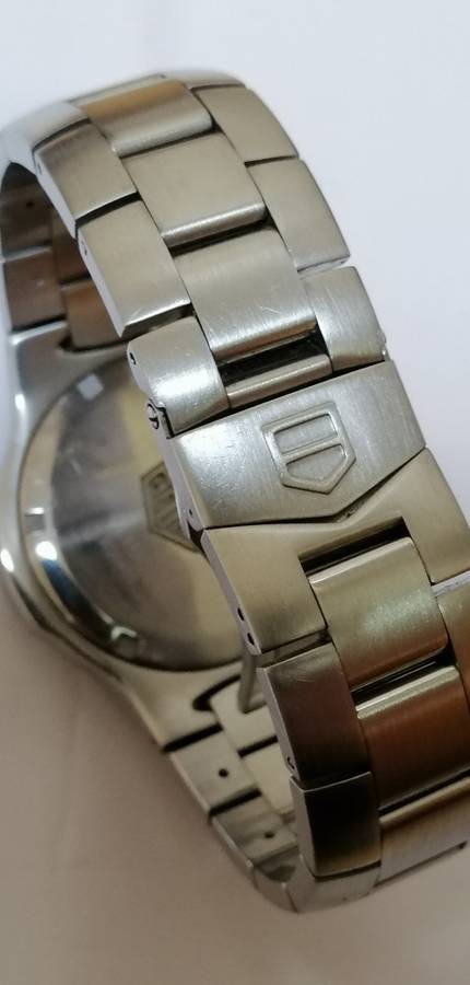 ### Tag Heuer - Kirium - Model WL111G-0 Grey Dial brushed steel Swiss made Gents watch pre owned ###