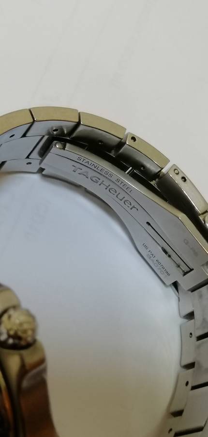 ### Tag Heuer - Kirium - Model WL111G-0 Grey Dial brushed steel Swiss made Gents watch pre owned ###
