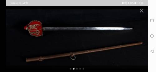 # Reduced !! -Scottish contempory (fancy word for modern replica) basket hilt sword and Scabbard ###
