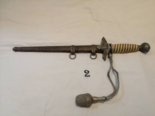 ### German Luftwaffe 2nd type Dagger with Portepee B ###