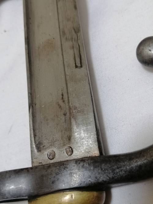 ### Now reduced!!!! - M 1874 French GRAS Bayonet   ###