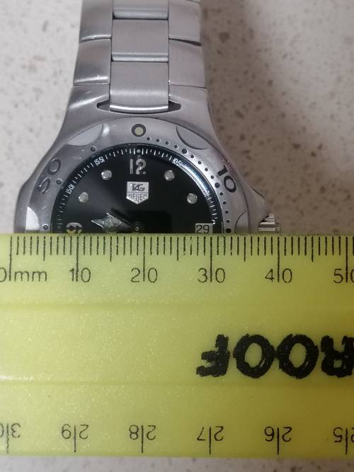 ### Automatic Tag Heuer Kirium Model WL5111 Black Dial Swiss made medium fit ###