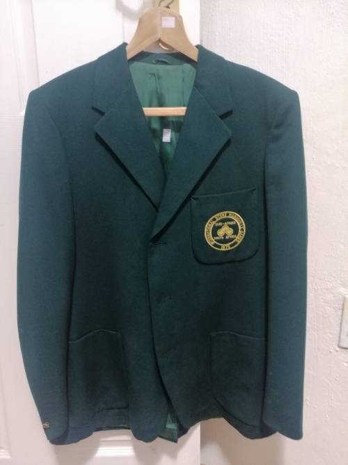 ### - R1 no reserve!! - 3 x sporting Blazers  and badges Springbok history memorabilia  ###