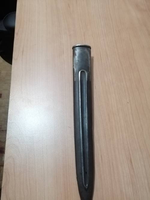 # Going, GoingG.... K98 P Weyersberg Bayonet inc Frog and Scabbard, though not for this bayonet #