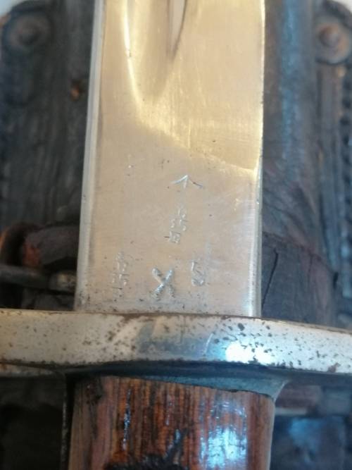 # R1 No Reserve 1907 Pattern Lee Enfield Bayonet EDF 1910 inc Frog #