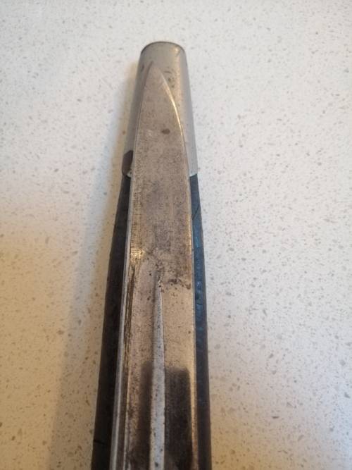 # R1 No Reserve 1907 Pattern Lee Enfield Bayonet EDF 1910 inc Frog #