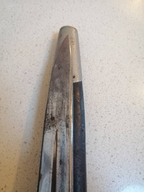 # R1 No Reserve 1907 Pattern Lee Enfield Bayonet EDF 1910 inc Frog #