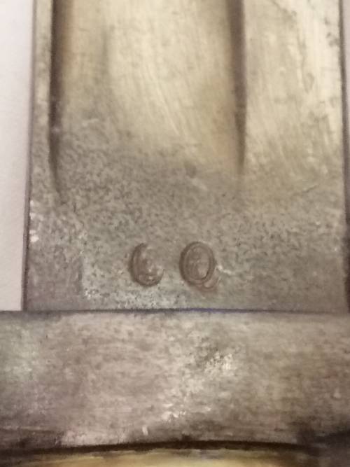 ### Reduced Yataghan Sword Bayonet without Scabbard in excellent condition, not much wear at all ###