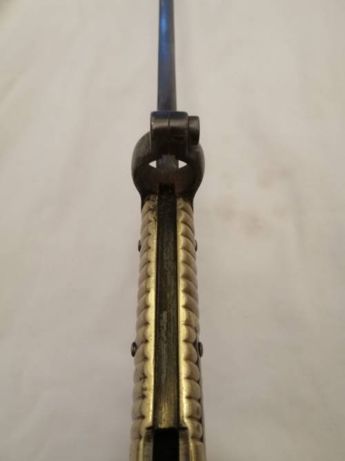 ### Reduced Yataghan Sword Bayonet without Scabbard in excellent condition, not much wear at all ###