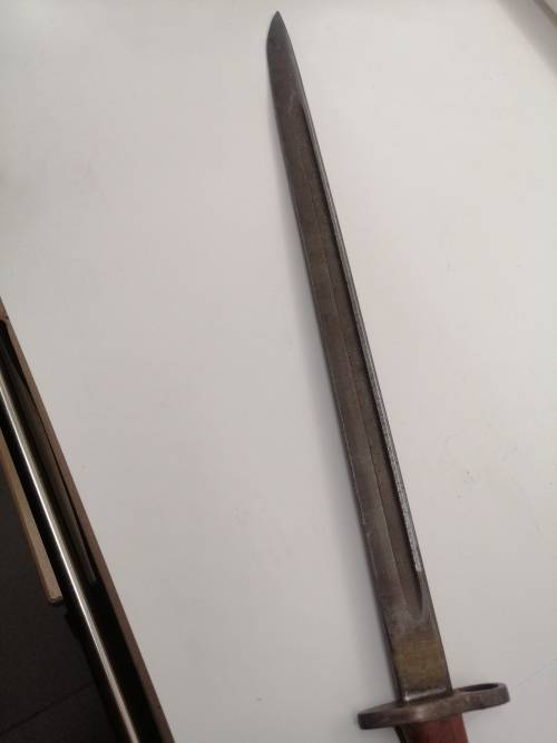 ### 1941 SAR P Bayonet With Scabbard###