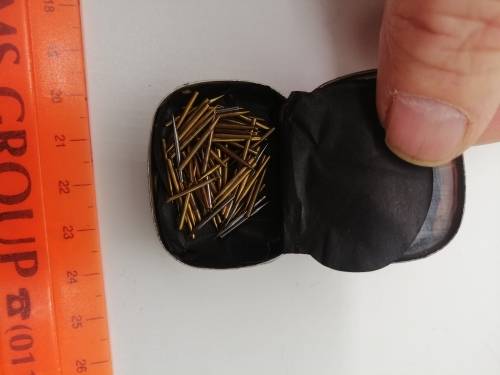 ### Vintage gramophone needles x stacks!!! x 3 tins###