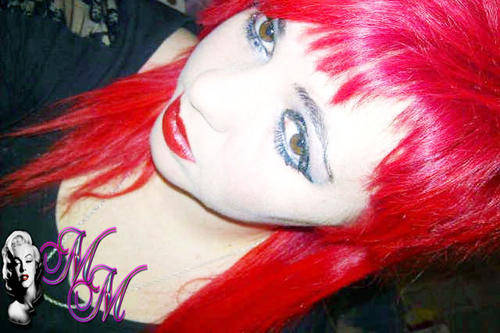 !!HOT RED Skullour hair dye 100ml!!~!!