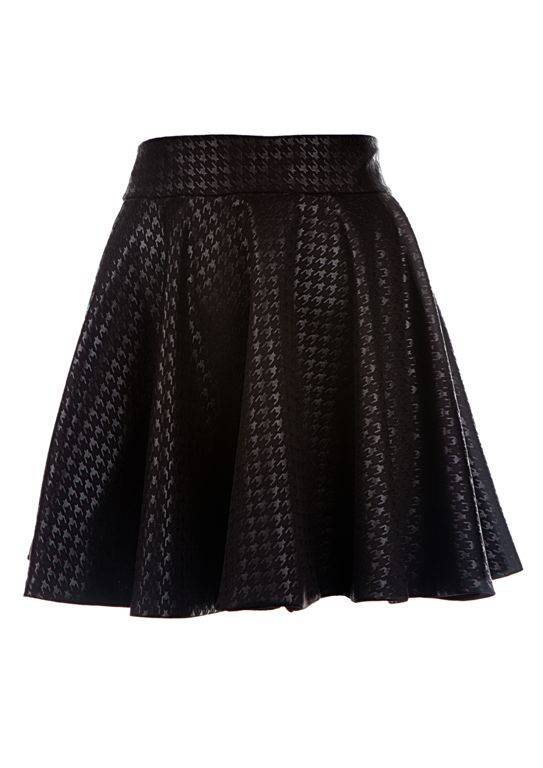 Dark Brown Circle Skirt - Size 8 & 10 available