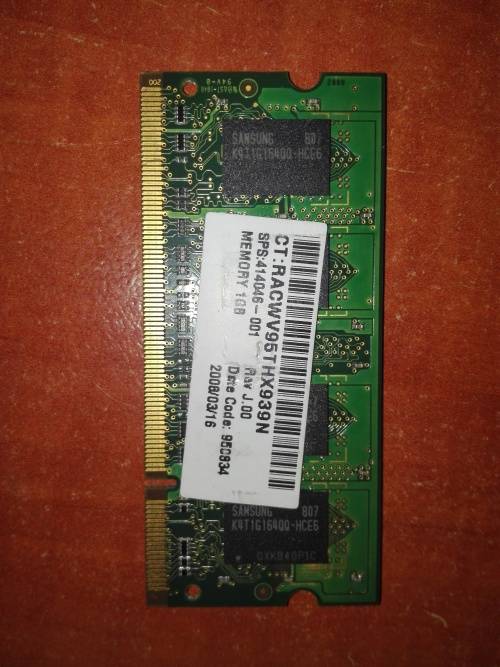 DDR2 1GB laptop ram