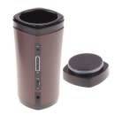 USB Coffee Cup Rechargeable Heating Self Stirring Mixing Mug Warmer