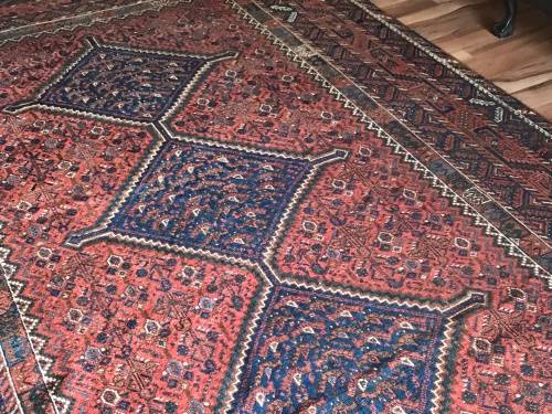 WOW a big Kelim Dark Warm Colors 3.3/2.3 meter