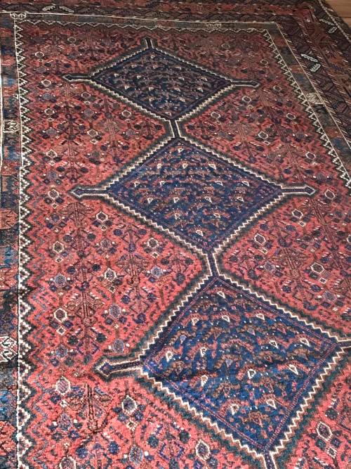 WOW a big Kelim Dark Warm Colors 3.3/2.3 meter