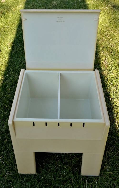 Olaf Von Bohr for Gedy Box Stool Storage Unit - Italian Designer