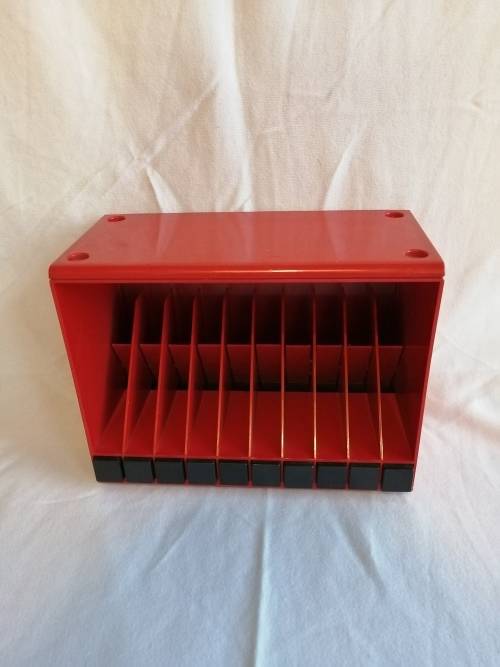 Rexite Biblio 970 Cassette Storage Unit, Designed by Giotto Stoppino, Made in Italy