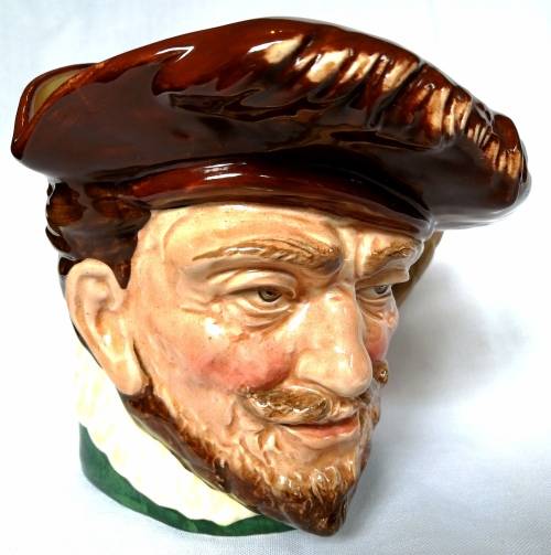 Large Royal Doulton Character Jug - Sir Francis Drake. Toby Jug