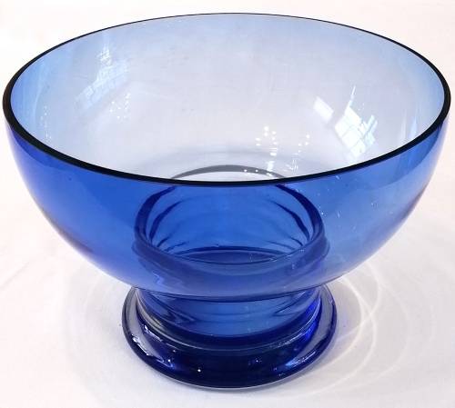Gorgeous Cobalt Blue Glass Bowl