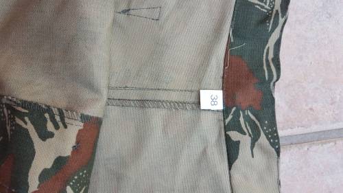 CUSTOM BUILD copy of US Navy SEALs UDT swim trunks - SWAPOL COIN (Koevoet) camo -  size 38