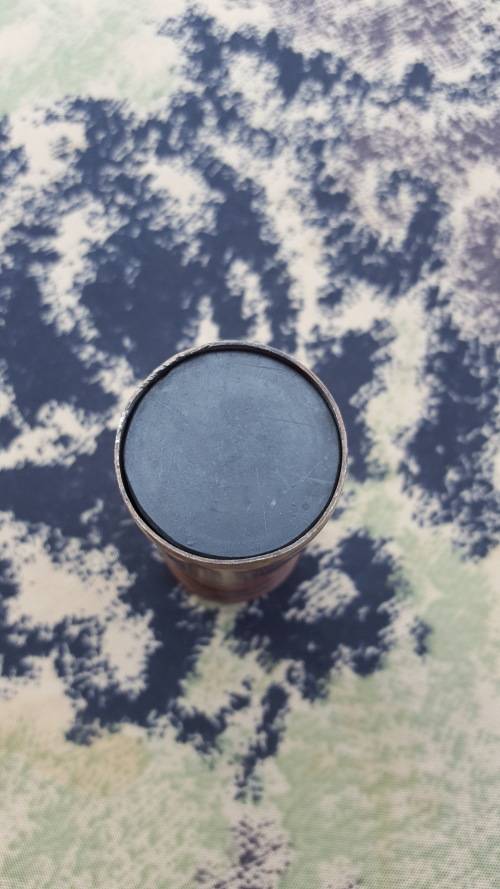 SADF era empty innert FFE 37mm shell & rubber batton round - widely used in the townships pre-1994