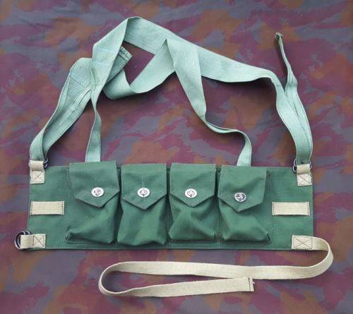 REPRODUCTION: Rhodesia period repro "Faradays" type chest rig (chest-webbing) for FN FAL - new build