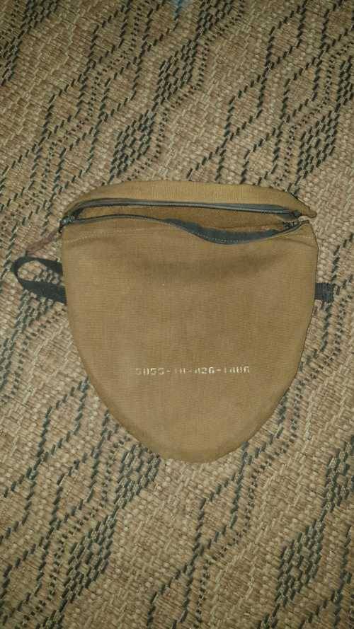 SADF era patt 83 nutria CORDURA NVG night vision padded carry-pouch - near mint intact