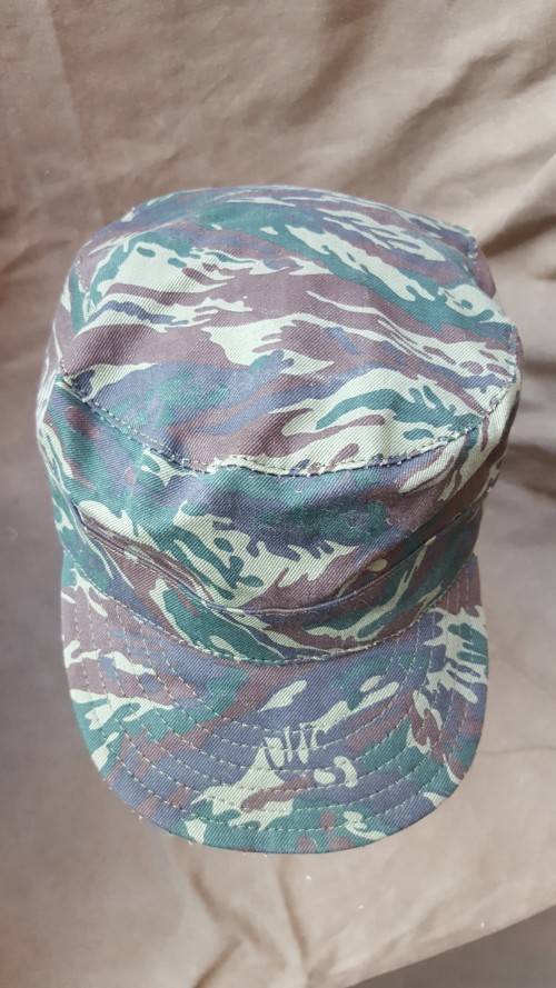 REPRO custom made (new cloth) soft-brim Recce copy Libyan Rhubarb soft-brim camo cap - fits 59