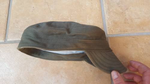 Original SA SF Recce copy camo mint unused Cuban "Fidel" cap in Olive green HBT - medium size